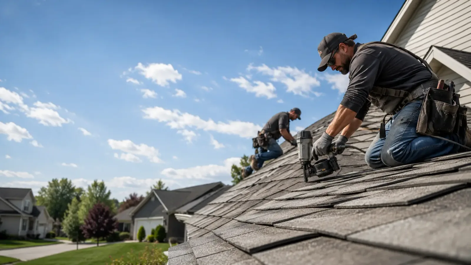 Storm Damage Roof Repair in New Site, MS near me